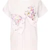 white-t-shirt-oversized-hand-painted-bow-multicolored-splashes-multi